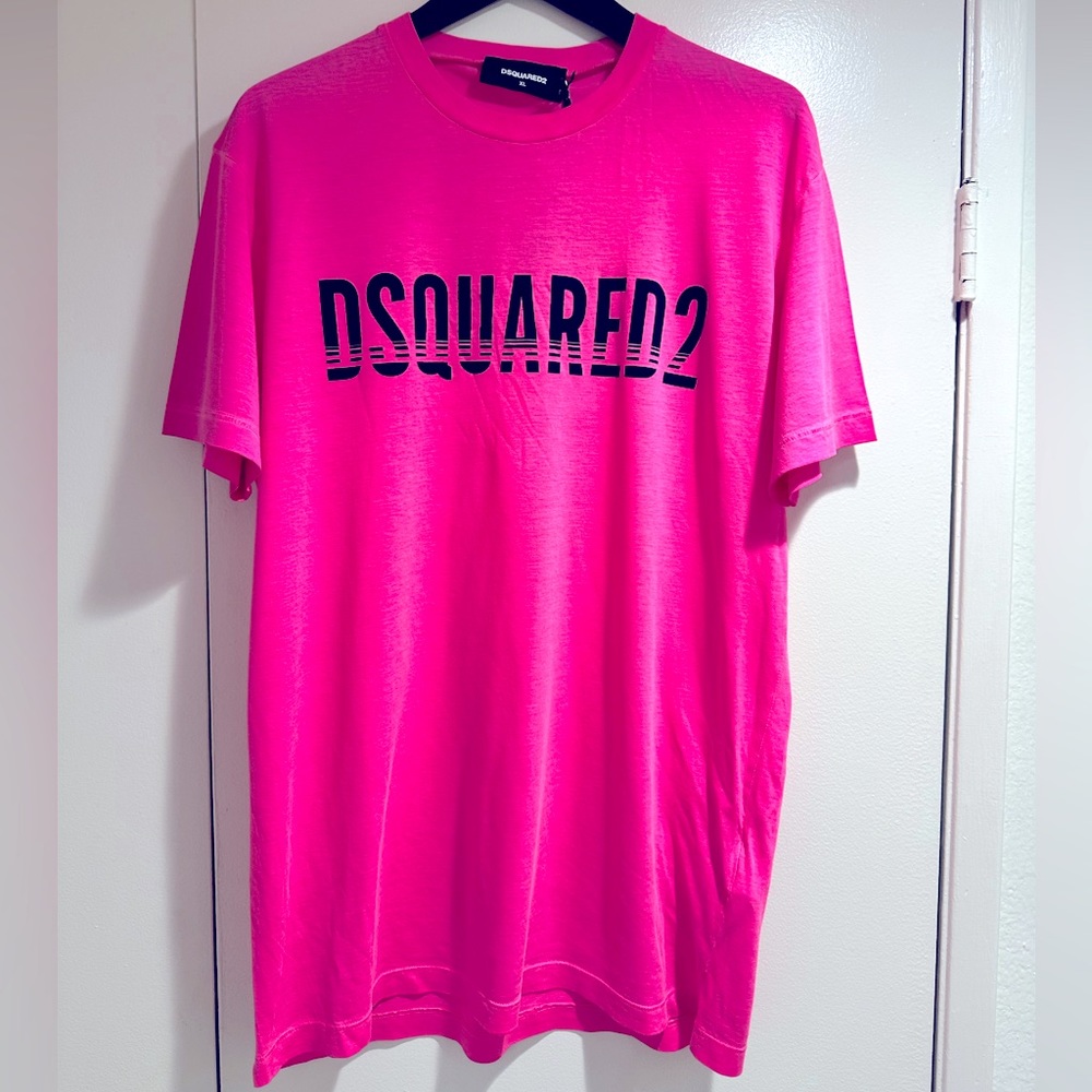 Dsquared2 logo print t-shirt xl